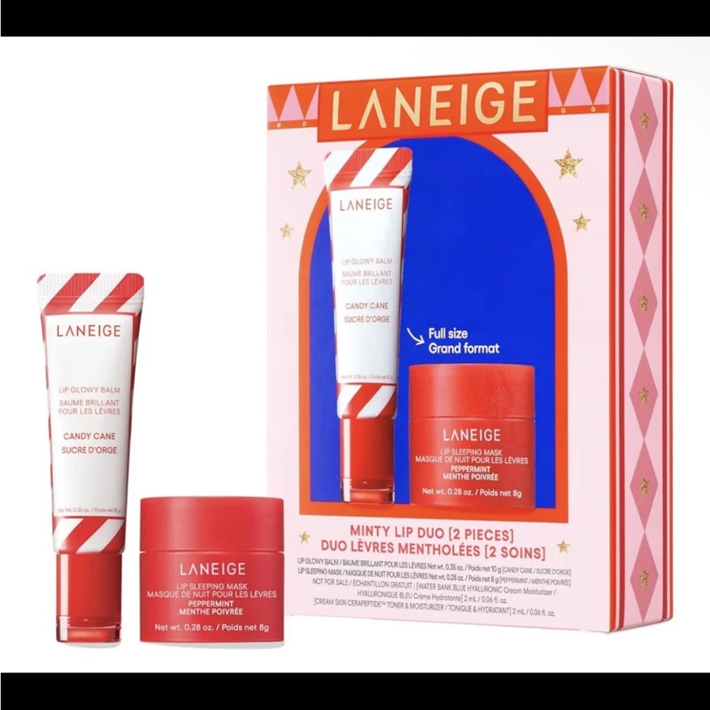 LIMITED EDITION LANEIGE Candy Cane Lip Care Set